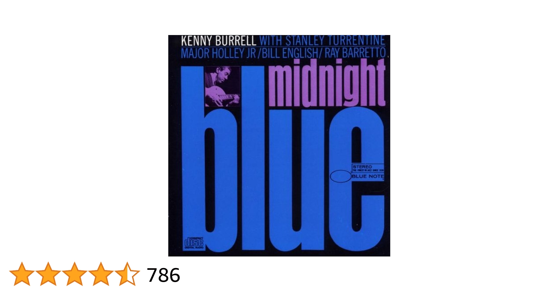 ケニー・バレル midnight blue Kenny Burrell - Midnight Blue(1963)｜ジャズバード