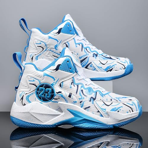 Image of Men's Basketball Shoes Fashion Printed Sneakers