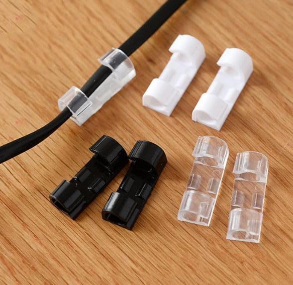 S Cart Wire Organizer Cable Management Clip Desktop Cord Hook with Improved Stronger Adhesive Tape Cable Manager, Wire Clamp (Pack of 20) (B0D5V3TQ4H) Amazon Price History, Amazon Price Tracker
