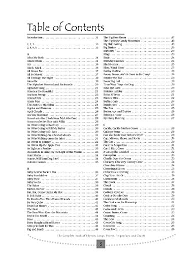 The Complete Book of Rhymes, Songs, Poems, Fingerplays, and Chants (Complete Book Series) - Image 3