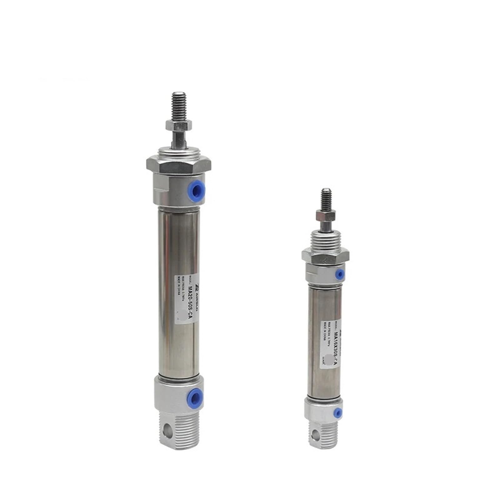 Cylindre d'air MA40 en acier inoxydable durable pour automatisation rigoureuse