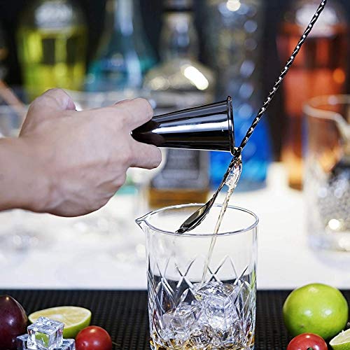 Set coctelera y accesorios de acero inoxidable miniatura 2