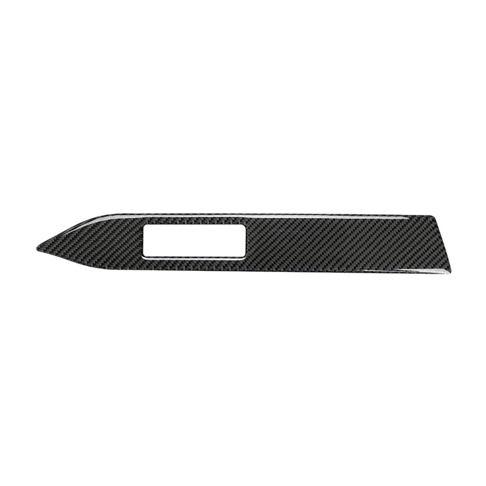 THXZINGLWG Compatible for Mustang 2015-2021 Car Accessories Carbon Fiber Interior Car Decoration Strip Sticker Car Styling Trim Cover(Black(RHD))