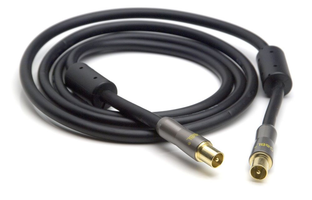 G & BL câble d'antenne (Noyau de ferrite) 5,0 m (Import Allemagne)