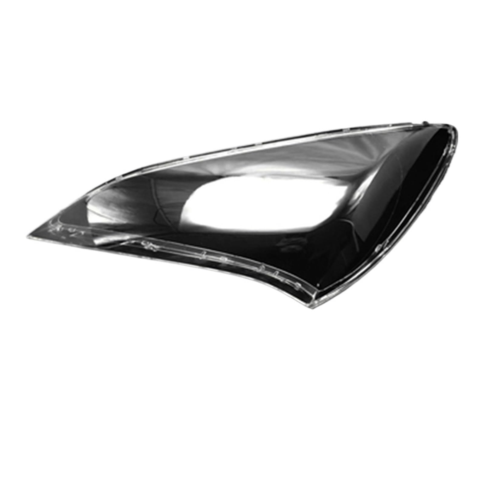 Compatible for Rohens Coupe 2009-2011 Front Headlight Cover Car Lampshade Lamp Shade Glass Lens Shell(A Piar) (Left)