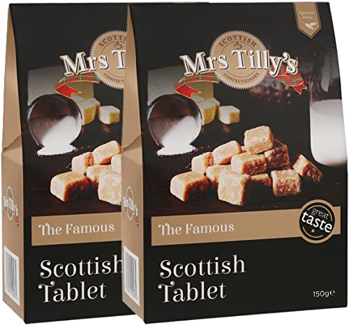 Mrs Tillys Original Scottish Tablet. 1 x 150g Box (1 x 150g box 1 count)