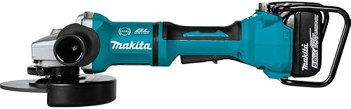 Miniatura 3 de Makita XAG12PT1 5.0Ah 18V X2 LXT iones de litio 36V sin escobillas inalámbrico 7 pulgadas interruptor de paleta de corteamoladora angular, con freno