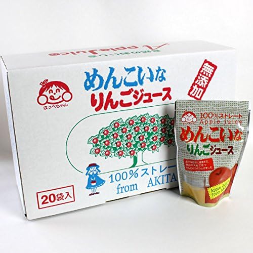 Amazon 無添加 めんこいなりんごジュース 185g 袋入 秋田ニューバイオフォーム 野菜ジュース フルーツジュース 通販 Amazon 無添加 めんこいなりんごジュース 185g 袋入 秋田ニューバイオフォーム 野菜ジュース フルーツジュース 通販