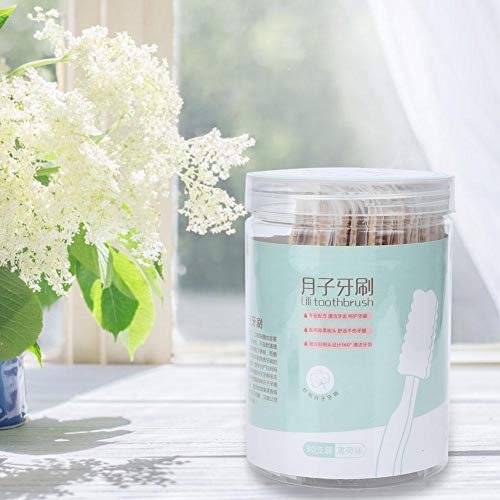 30 mini spazzolino usa e getta, nessun dentifricio...