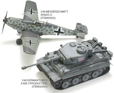 Miniatura 4 de TAMIYA Dickie 300032504 - 1 48 Segunda Guerra Mundial Alemán Sd. Kfz. 181 Tiger Tank