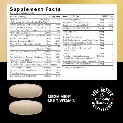 GNC Mega Men Whole Body Ultra Premium Vitapak Program for Men, Best Nutrition Pack for Male Wellness, Convenient, 8 Products in 1 Packet, with Clinically Proven Ingredients, Joint Support, 30 svgs