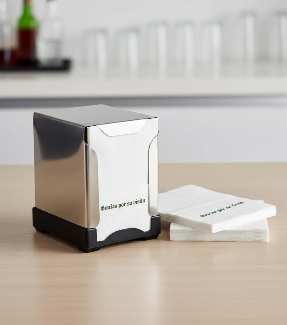 Chiner - Servilleta Miniservis 17x17 Blanca (5.000 unds.)