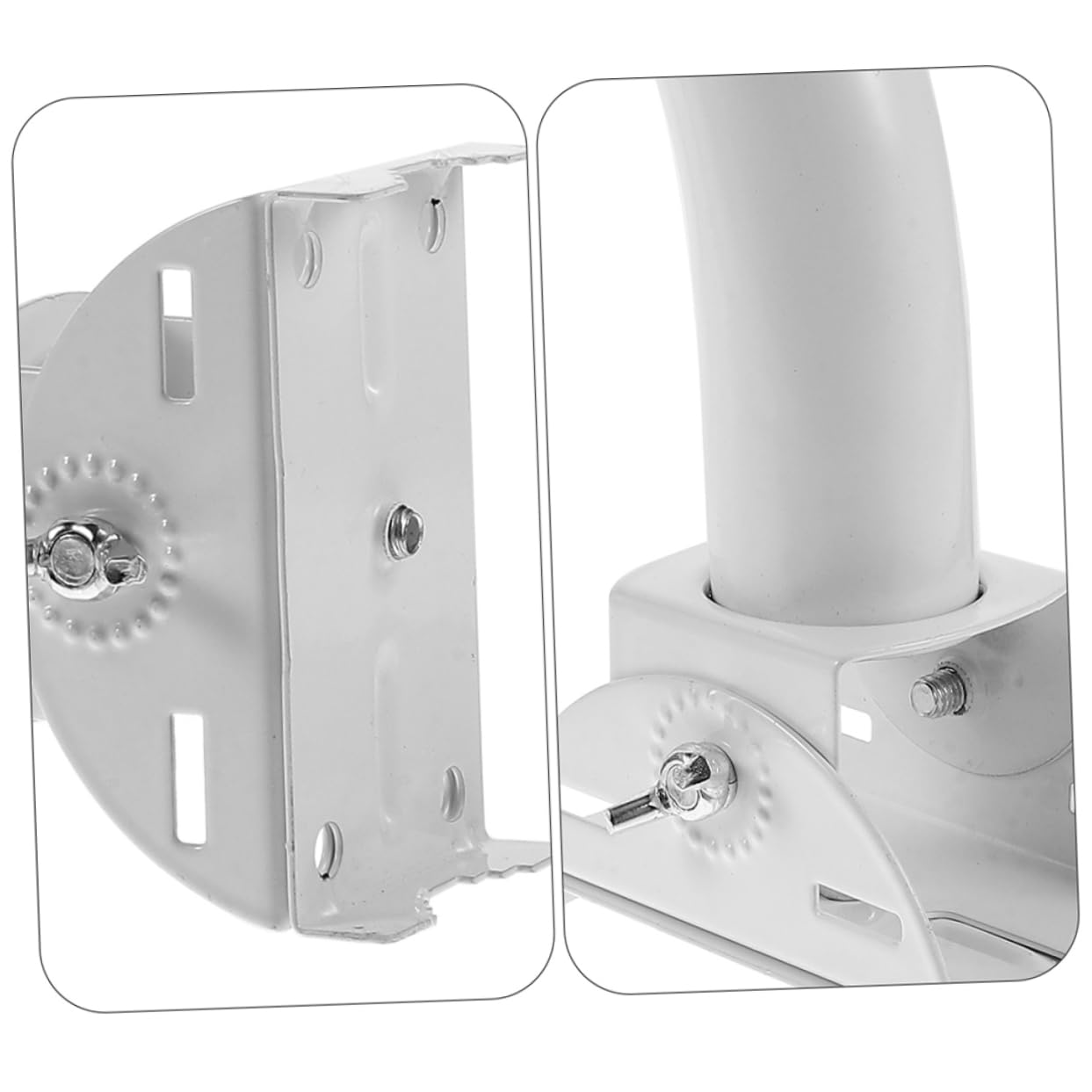 2 Pièces support de pont sans fil support de tuyau pour antennes d'antenne cb mural pour de montage pour perche pour mât d'