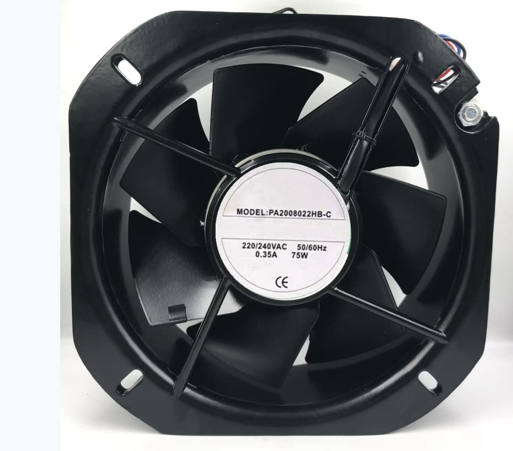 UWUKCJOKQ 220V 0.35A 75W 22580 Cooling Fan 225X225X80mm