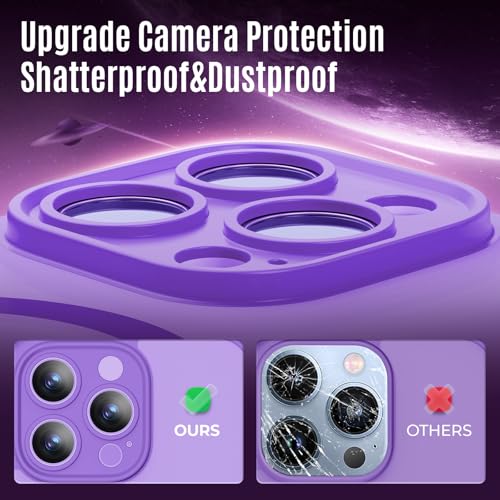Image of Symcele Designed for iPhone 13 Pro Case, Light Purple