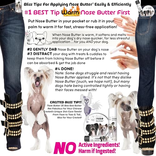 Image of The Blissful Dog Chinese Crested Unscented Nose Butter, 0.50-Ounce