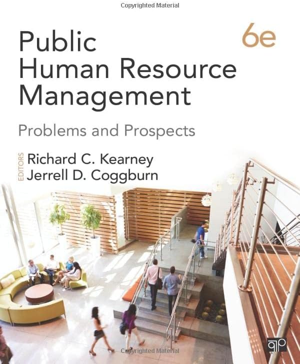 Public Human Resource Management: Problems and Prospects