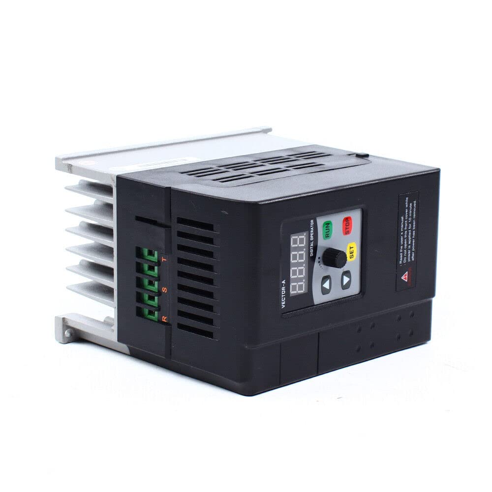 220 V/380 V 1,5 KW/2,2 kW - Convertisseur de fréquence 1/3 phases - Convertisseur de fréquence variable VFD (380 V/1,5 kw)
