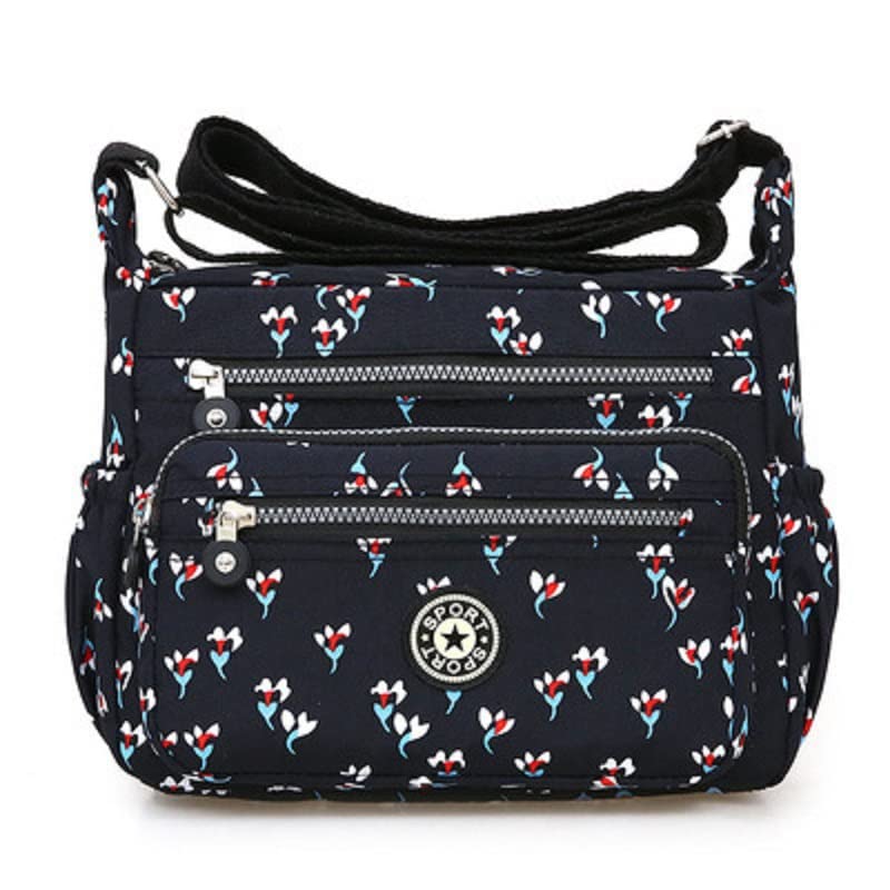 Image of Single shoulder Messenger Crossbody Bag Nylon Purse Satchel Travel Women Lady Fashion Top Handle