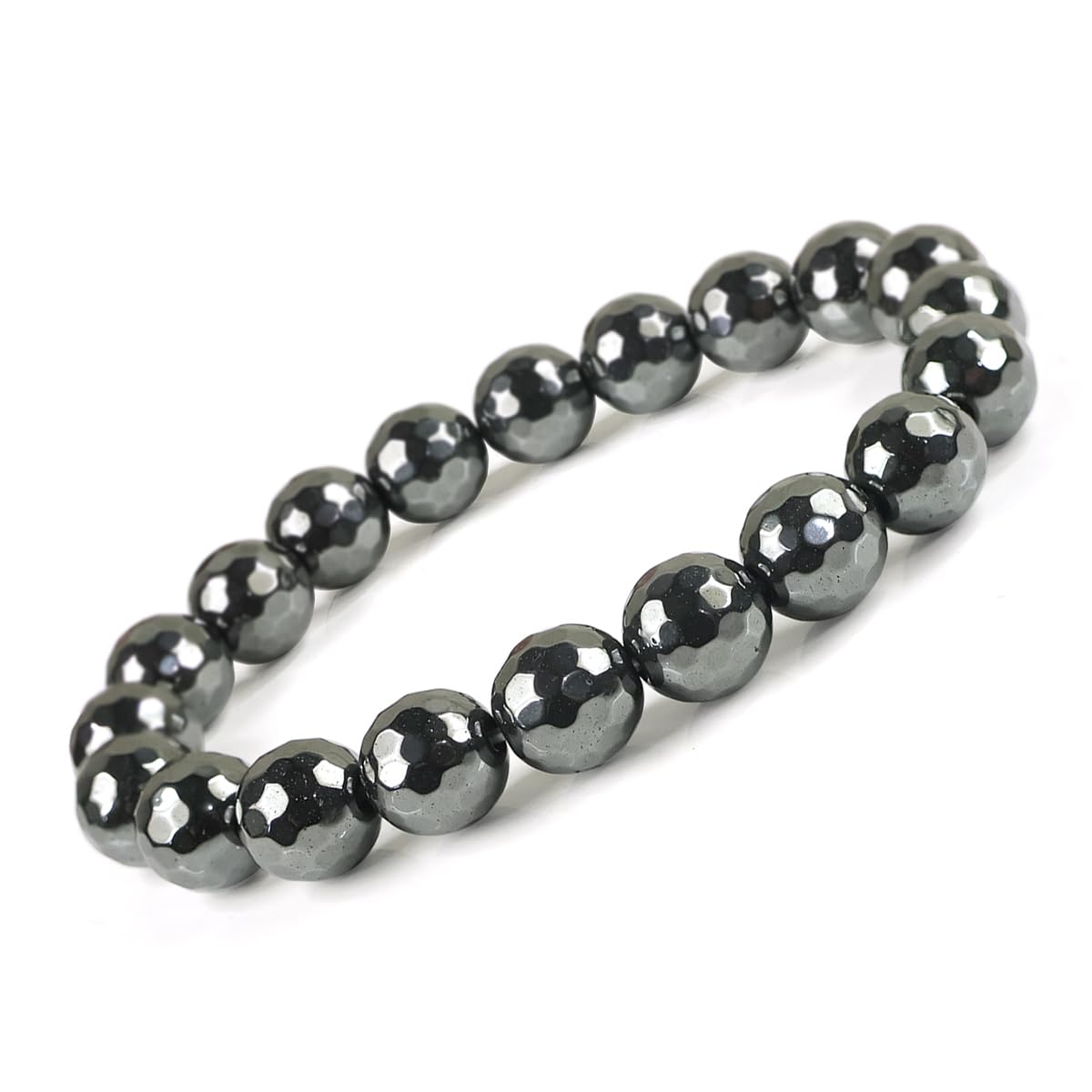 See full amazon price history chart for Reiki Crystal Products Natural Hexagon Hematite Bracelet Crystal Stone 10 mm Faceted Bead Bracelet for Reiki Healing and Crystal Healing Stone (Color : Silver) Reiki Crystal Products Natural Hexagon Hematite Bracelet Crystal Stone 10 mm Faceted Bead Bracelet for Reiki Healing and Crystal Healing Stone (Color : Silver) (B08TLZQRHT) Amazon Price History, Amazon Price Tracker