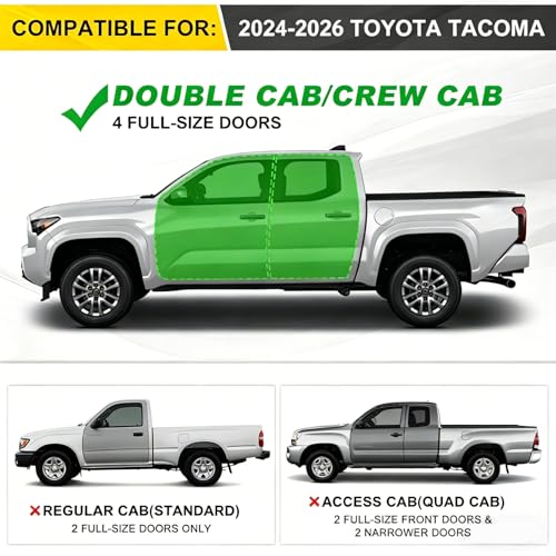 Estribos para Toyota Tacoma 2024-2026 Doble Cabina miniatura 2
