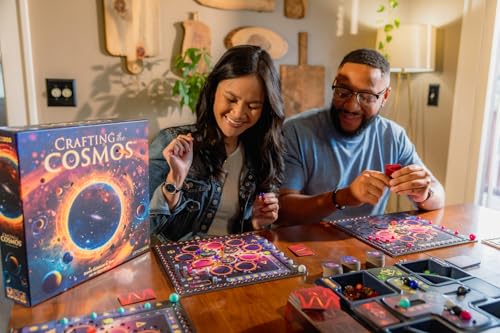 Crafting The Cosmos Board Game - Build The Galaxy with Stellar Resource Management! Sci-Fi Strategy Game for Kids & Adults, Ages 14+, 2-4 Players, 60-90 Minute Playtime, Made by Office Dog - Image 5