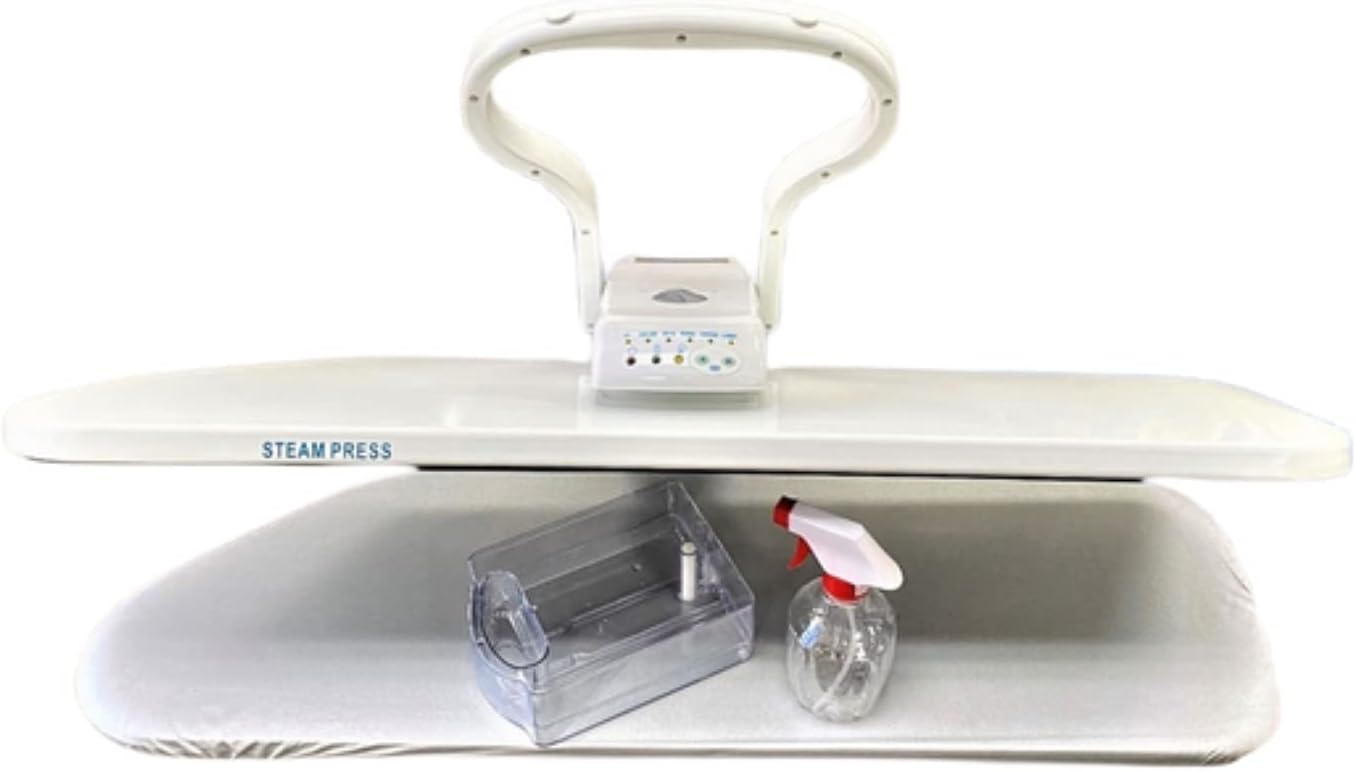 Inspire Large Surface Steam Press W/ 100lbs. Of Pressure, 1600W Power, LED Display, & Auto-Off (32")