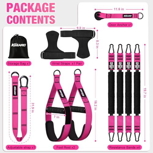 Pull Up Assistance Bands with Handles