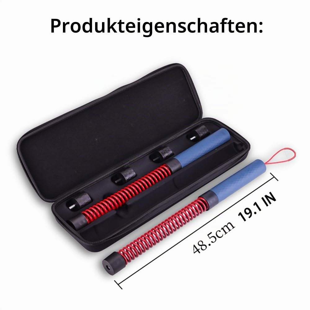 Seilloses Kampfseil, verbesserte Version, verstellbares Gewicht, tragbarer Kraft- und Aerobic-Trainer für Muskeltraining, geeignet für Sportler, Boxer und Heim-Fitnessstudios zum Verbrennen