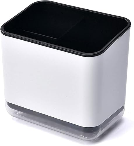 Wonzone cjsn - Almacenamiento de utensilios de doble capa desmontable multifuncional soporte de almacenamiento para cuchara tenedor cubertería