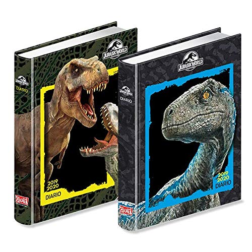 Diario datato originale Jurassic World scuola 2019...