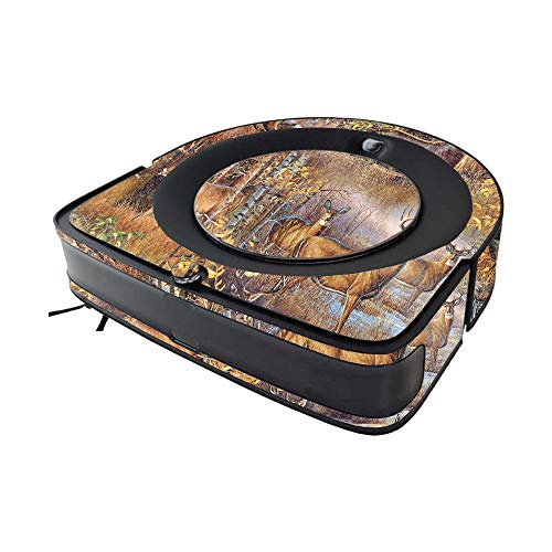 Image of MightySkins Glossy Glitter Skin Compatible with iRobot Roomba s9 Vacuum - Deer Pattern | High-Gloss Glitter Finish | Easy to Apply and Change Styles | Made in The USA