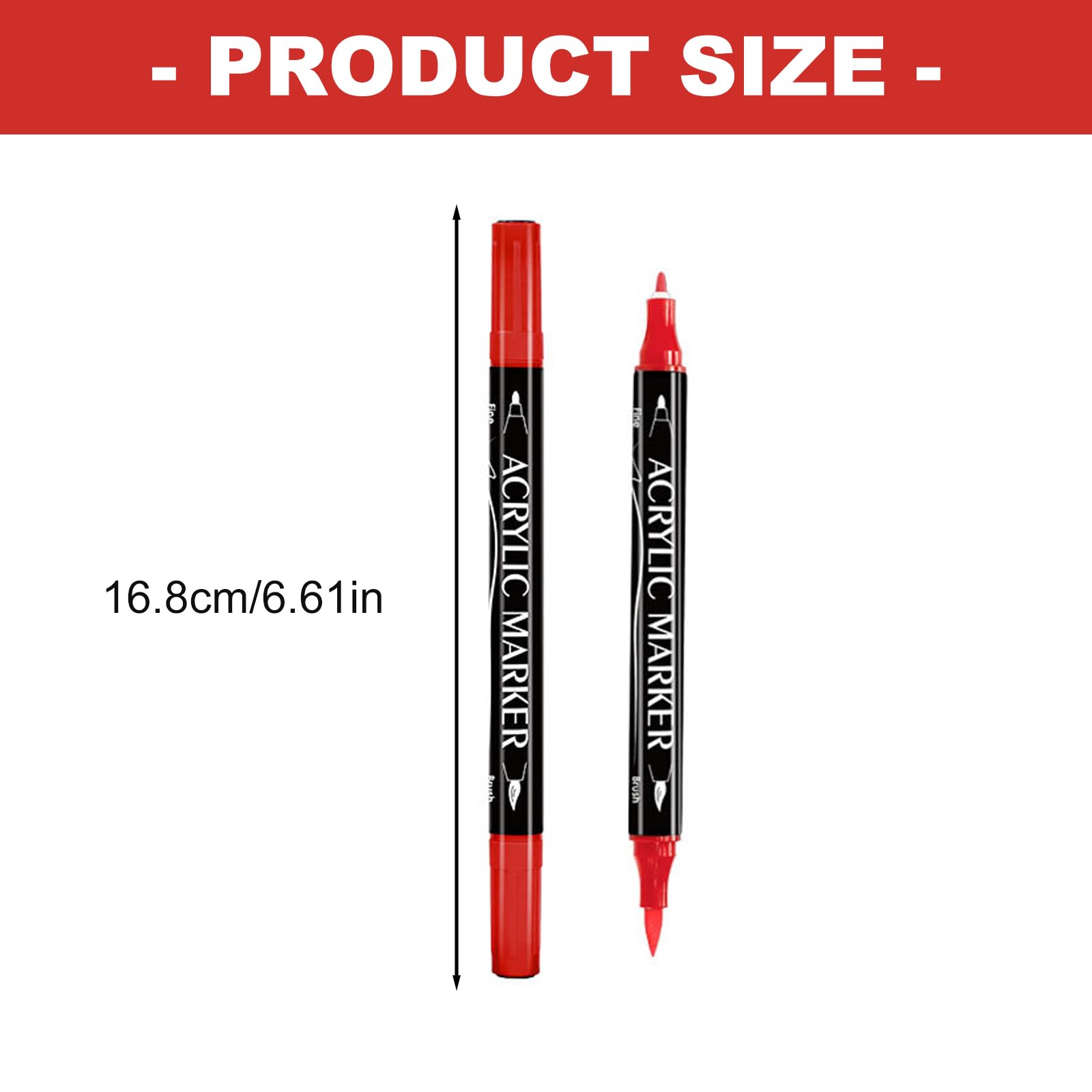 Marker Set, praktischer Aufbewahrungskoffer, 36 colors