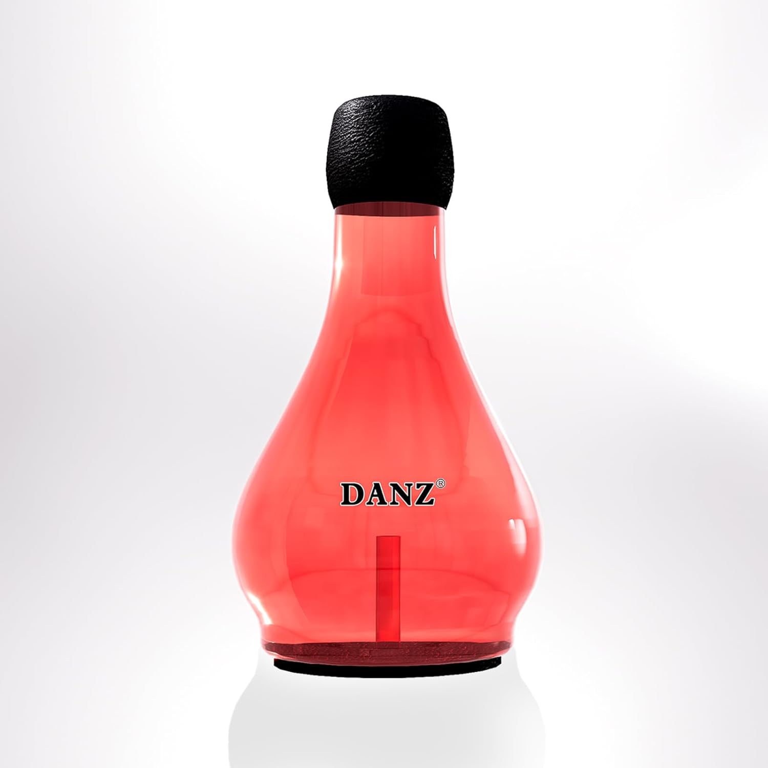 Trumpet Practice Mute - Lightweight Trumpet Accessory - 80% Volume Reduction - Red - Fits All Trumpets
