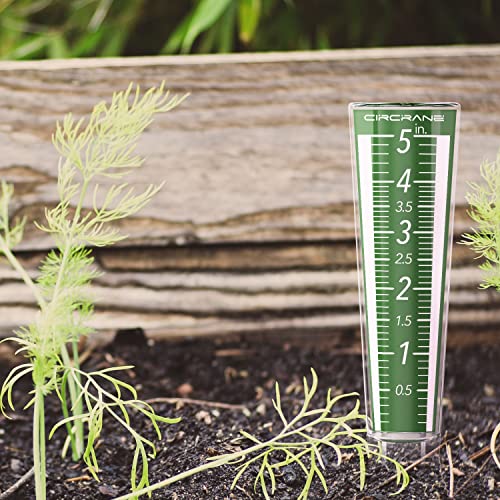 Circrane 5-Inch Capacity Outdoor Rain Gauge With Additional Hang Bracket& Stainless Steel Screws thumb #8