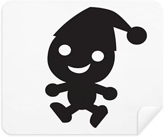 Hat Happy Fear Halloween Cleaning Cloth Screen Cleaner 2pcs Suede Fabric