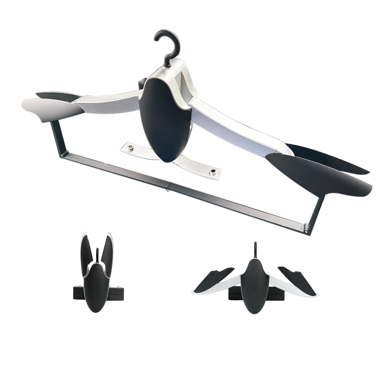 Car Seat Headrest Hanger - Ideal for Hanging Coat, Suit, Jacket, Shirt and Other Clothes - Car Clothes Organizer with Hanger Bar for Car and Truck