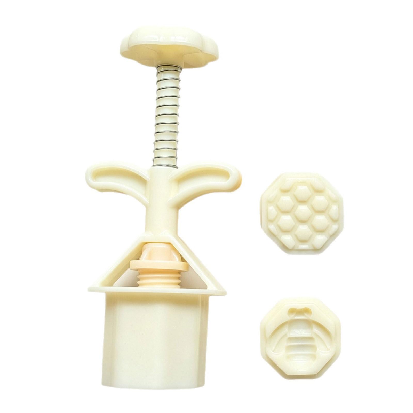 Whoasyst ABS Cake Maker NonStick Small Cake Molds with Bees Pattern for Family Baking Activity Bees Shape Mold