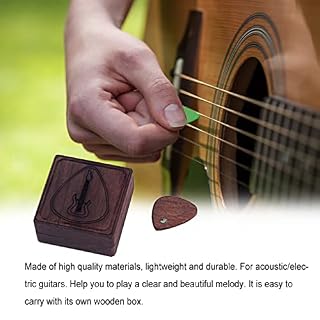 Guangcailun Médiator pour guitare acoustique Accessoire de musique délicat Plectrums Case Instrument - Les Beatles, Paul McCartney, John Lennon, RIngo Starr, George Harrison Guangcailun Médiator pour guitare acoustique Accessoire de musique délicat Plectrums Case Instrument – Image 7