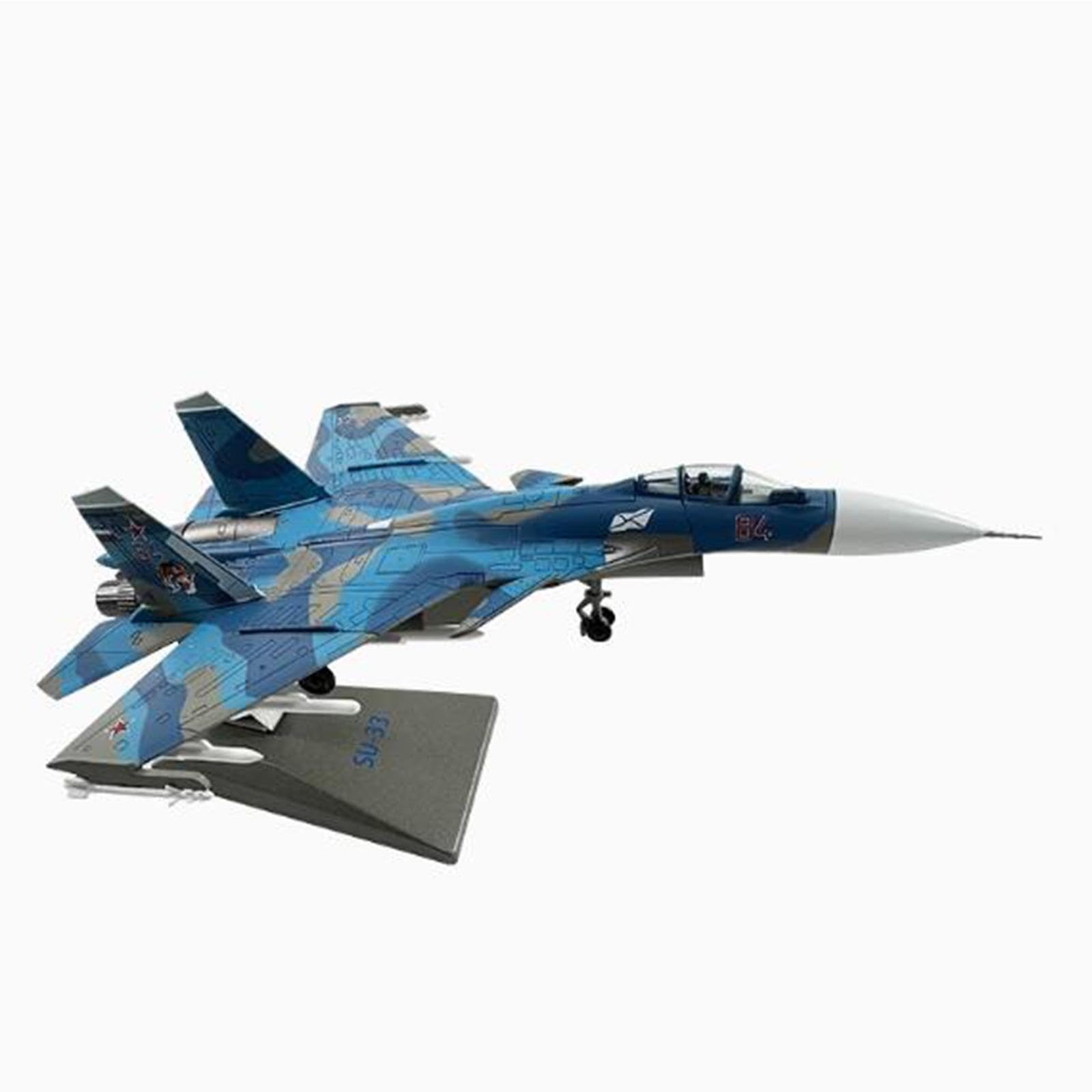 Amazon.co.jp: Wmqbjta SU-33戦闘機 プラモデル 完成品 1：100スケール