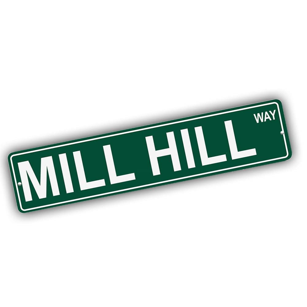 Colorado Mountains Pick Your Mountain Compatible/Replacement for Mill Hill United States Mountain Aluminum Metal Tin Street Sign Style Home Decor For Man Cave Poker Tavern Game Room