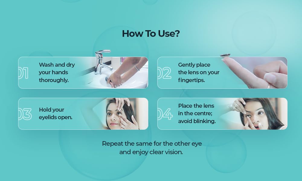 Bausch & Lomb Iconnect Daily Contact Lens - Spherical | Daily Disposable | Hydrogel Material | (-5, Pack of 30) - Image 7 thumbnail