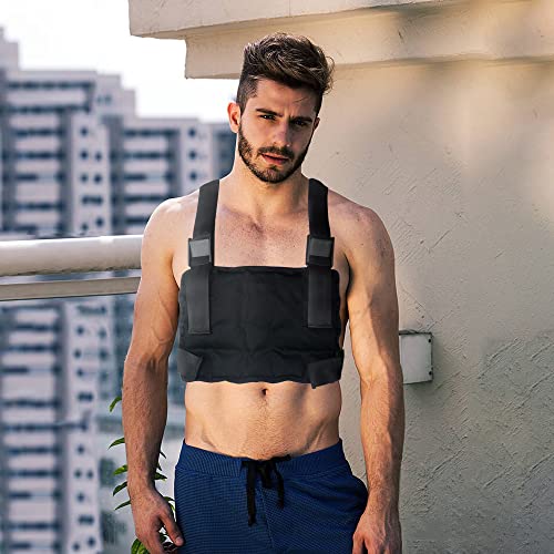 Image of Ice Pack Vest Personal Cooling Cold Vest for Hot Weather, Cooling Vest with Ice Packs Reusable, Lightweight, Freezer Ice Vest Cooling Jacket for Outdoor, Sports, Workers, Ice Vest for Women Adjustable