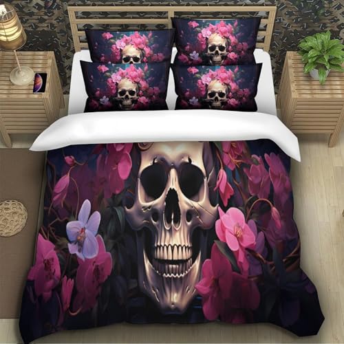 Housse de couette microfibre de qualité supérieure parure de lit king durable et douce