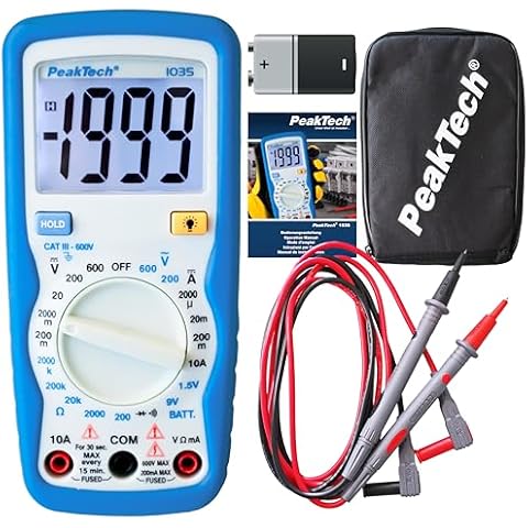 PeakTech 1035 - Multimètre Numérique Cover