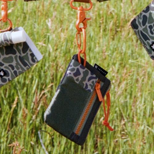 Image of Thread Wallets Pouch Wallet - Compact Zip Wallet with Clear ID Window, Coin & Card Pockets, and Key Stash - Lightweight Rip-Stop Travel Wallet for Men & Women (Clayton)