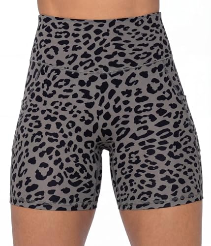 Image of Sunzel No Front Seam Biker Shorts for Women with Pockets, Yoga Workout Gym Bike Shorts with Tummy Control | 3, 5 Or 8-Inch Inseam, High Waisted, No Front Seam, Side Pockets, Buttery Soft, Compression Fit, Squat Proof, Tummy Control