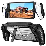 Fintie (フィンティー) ケース PSポータル対応 キックスタンド付き - ソフトTPU [滑り止め] [耐衝撃] 保護カバー 人間工学グリップ付き PSポータルリモートプレーヤー用 ブラック