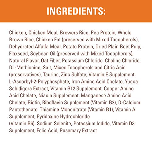 NUTRO WHOLESOME ESSENTIALS Adult Indoor Natural Dry Cat Food for Healthy Weight Farm-Raised Chicken & Brown Rice Recipe… - Image 6