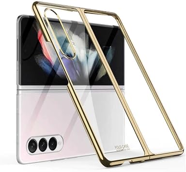 UnDePlus Samsung Galaxy Z Fold 3 ile uyumlu K l f  effaf K pta Kapak
